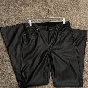 GAP Black 70s Flare Pants
